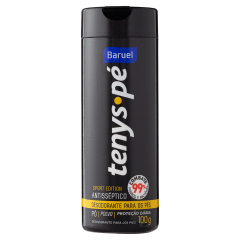 Desodorante para os Pés em Pó Baruel Tenys Pé Sport Edition Frasco 100g
