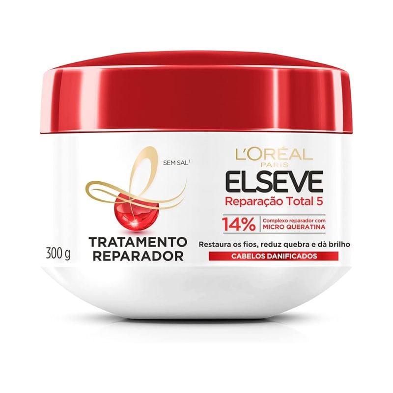 Creme Tratamento Elseve Reparação Total 5 - 300g