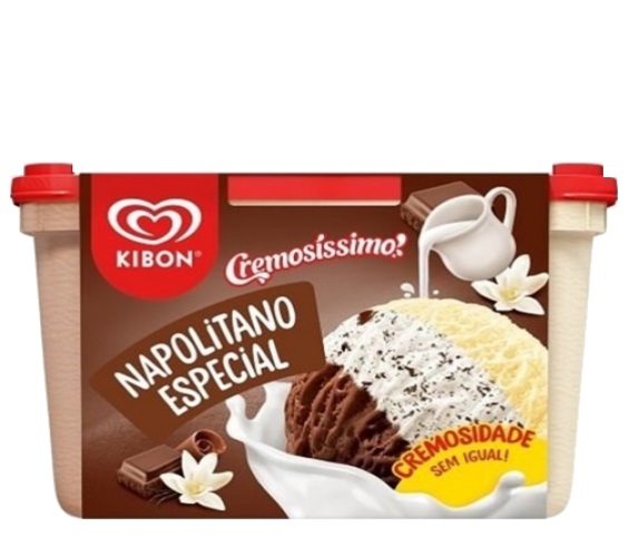 Sorvete Kibon Trisabor Pote 2l
