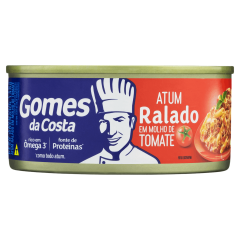 Atum Ralado ao Molho de Tomate Picante Gomes da Costa Lata 140g