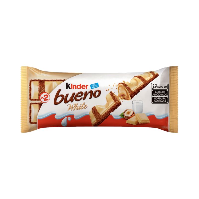 Biscoito Kinder Bueno White 39g