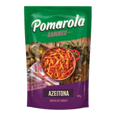 Molho de Tomate Azeitona Pomarola Sabores Sachê 300g