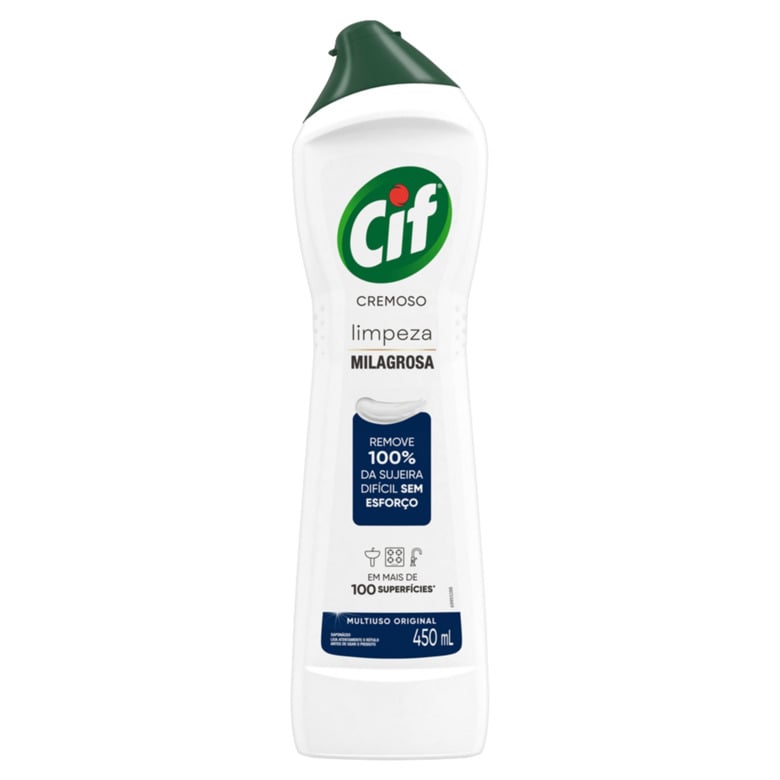 Saponáceo Cremoso Multiuso Original Cif Squeeze 450ml