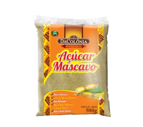 Açúcar Mascavo DaColônia Pacote 500g