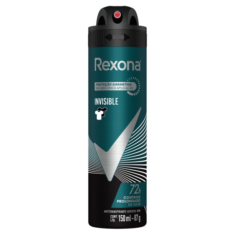 Antitranspirante Aerossol Invisible Rexona Men Motionsense 150ml
