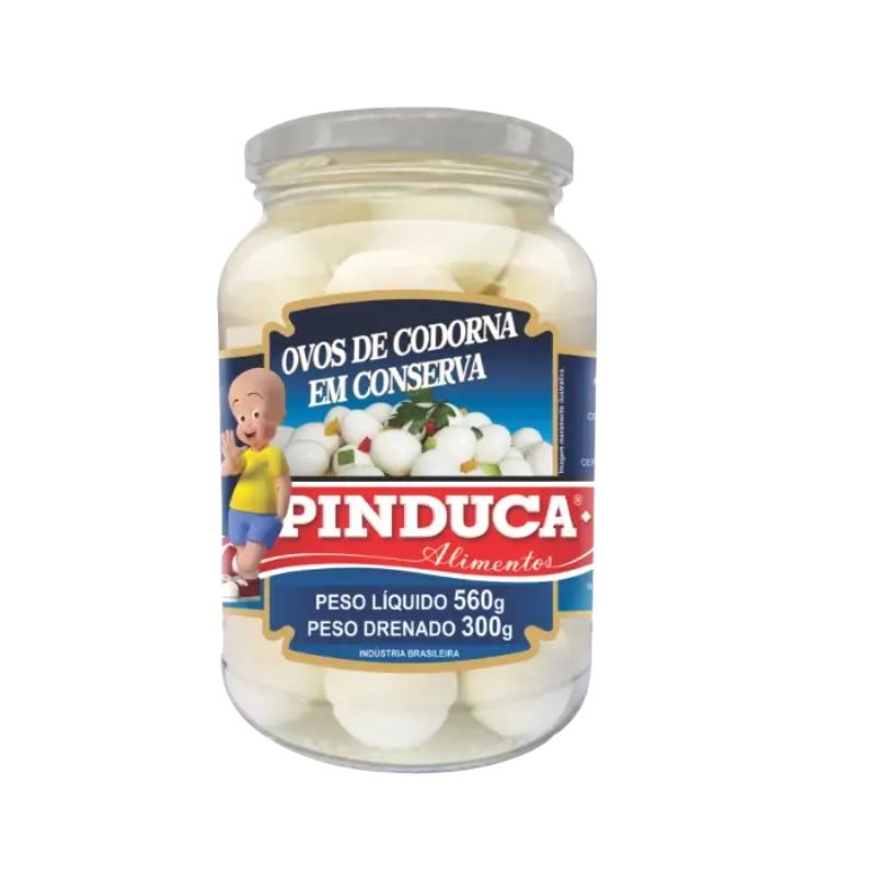 Ovo de Codorna Pinduca 300g
