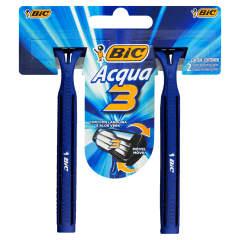 Aparelho Descartável para Barbear Bic Acqua 3 2 Unidades