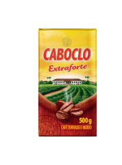 Café Torrado e Moído a Vácuo Extraforte Caboclo Pacote 500g
