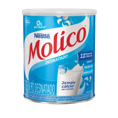 Leite em Pó Desnatado Nestlé Molico Lata 280g
