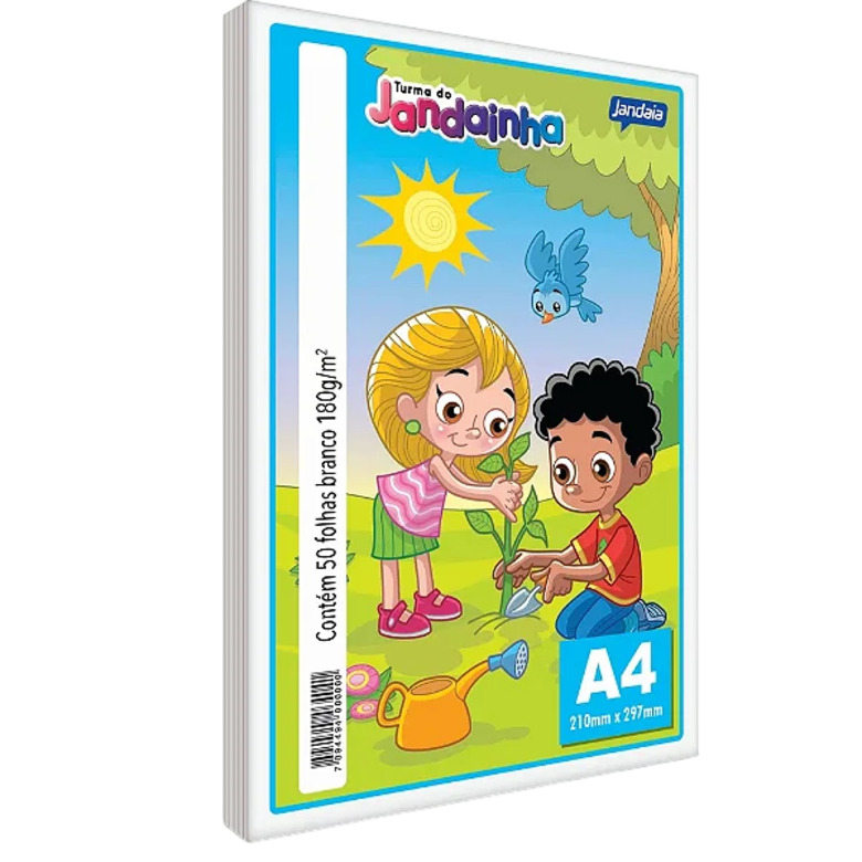 Papel Sulfite Jandainha A4 210x297m 50 folhas