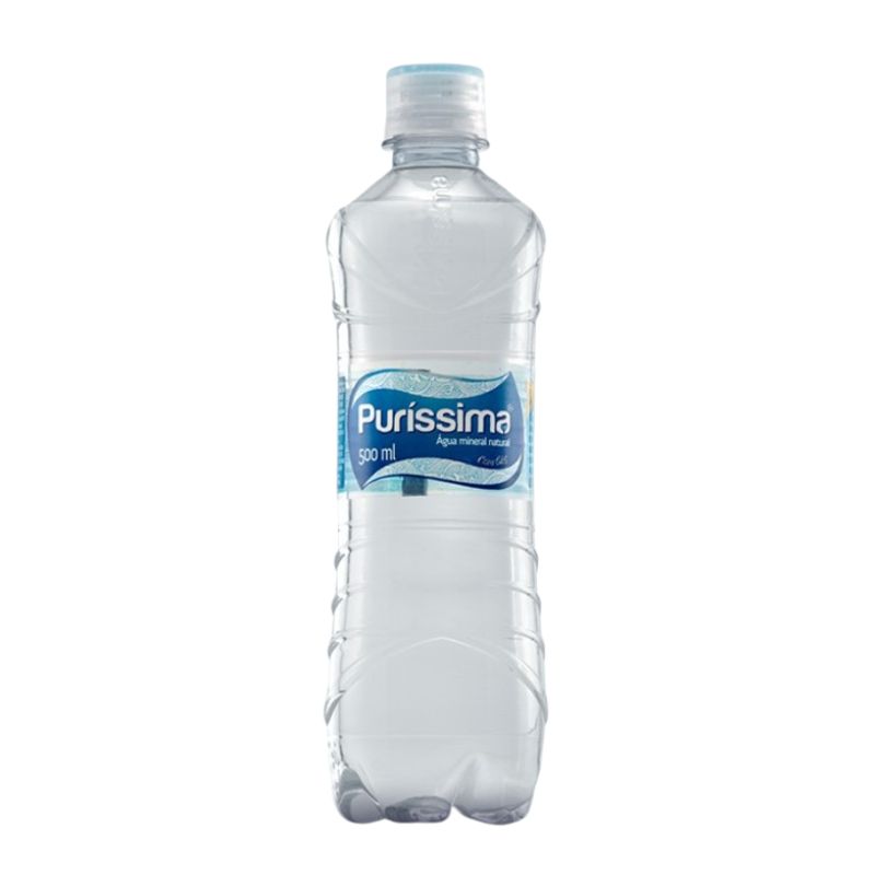 Água Mineral PURÍSSIMA com Gás 500ml