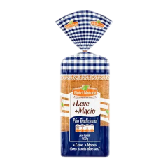 Pão Nutri Nature Tradicional + Leve + Macio 400g