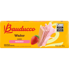 Biscoito Bauducco Wafer sabor Morango 140g