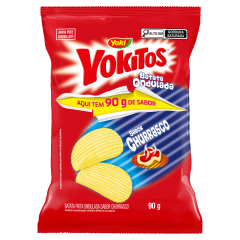 Batata Frita Ondulada Churrasco Yoki Yokitos Pacote 90g