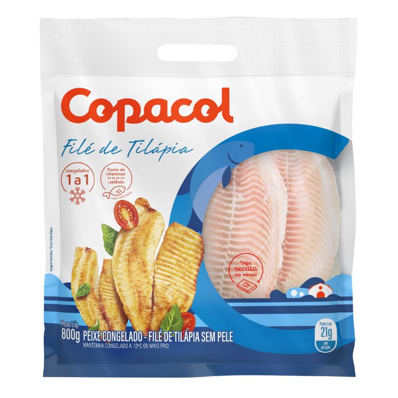 Filé de Tilápia Copacol 800g
