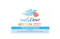 Sabonete em Barra Hidratação Enriquecida Dove Baby Caixa 75g