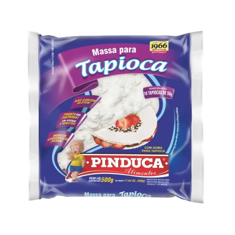 Massa De Tapioca Pronta Pinduca 500g