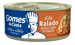 Atum Ralado em Óleo Defumado Gomes da Costa Lata 130g