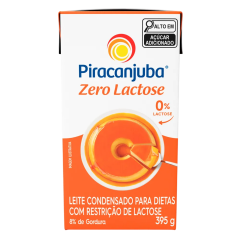 Leite Condensado Piracanjuba Zero Lactose 395g