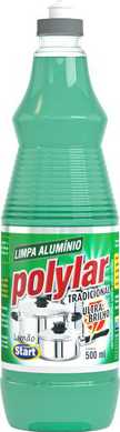 Limpa Alumínio Polylar 500ml Limao