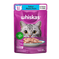 Ração Whiskas Atum Sachê 85g