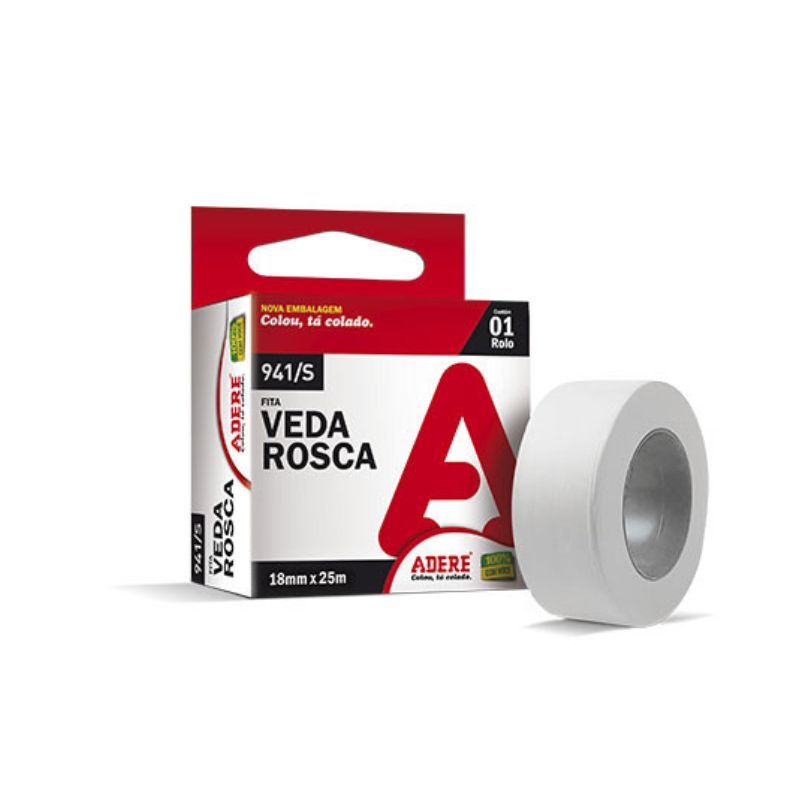 FITA VEDA ROSCA ADERE 941S 18MMX10M