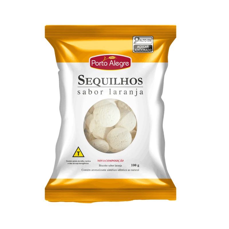 Biscoito Sequilhos Porto Alegre sabor Laranja 100g