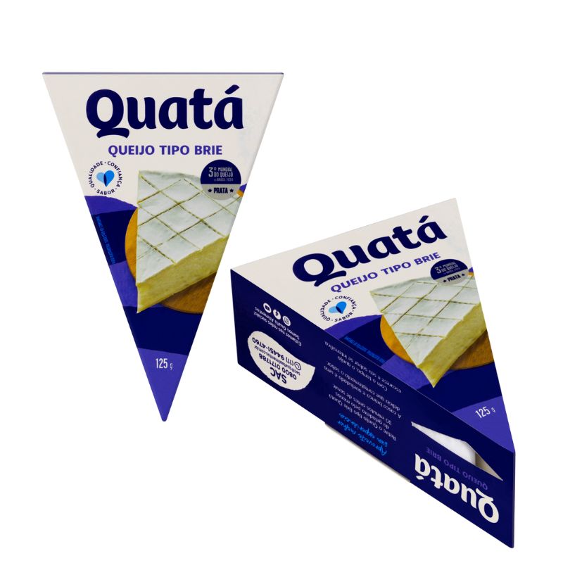 Queijo Tipo Brie Em Pedaço Quatá