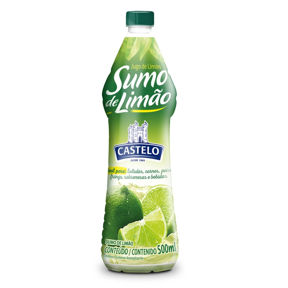 Sumo de Limão Castelo Frasco 500ml