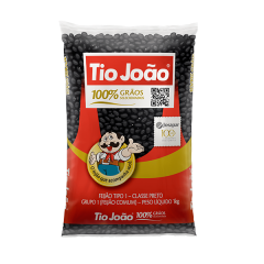 Feijão Preto Tio Jand 1Kg