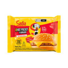 Hambúrguer Sadia Hot Pocket X-Burguer 145g