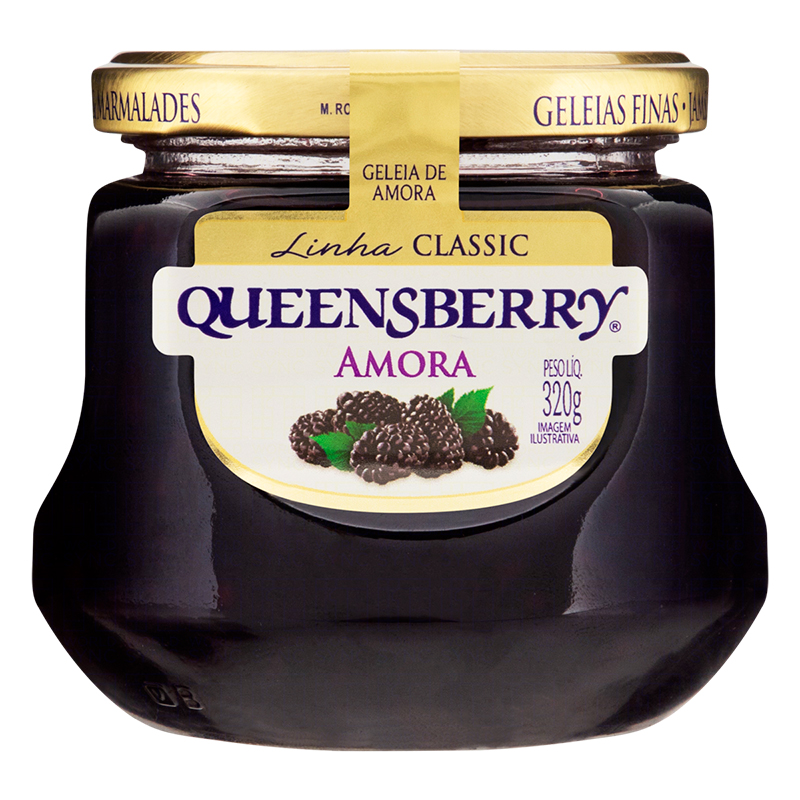 Geleia Amora Queensberry Classic Vidro 320g