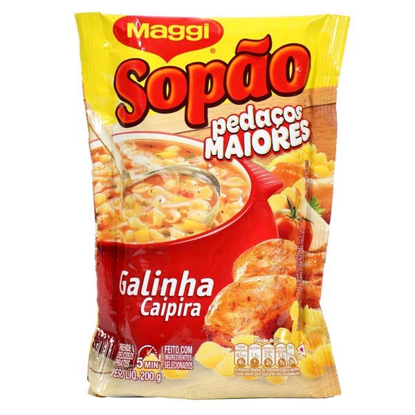 Sopão Galinha Caipira Maggi Sachê 200g
