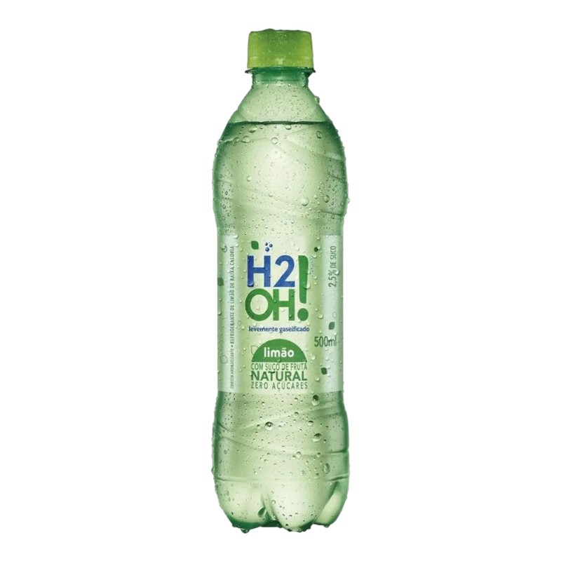 Refrigerante Limão Zero Açúcar H2OH! Garrafa 500ml