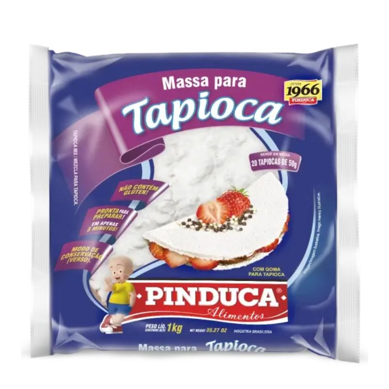 Tapioca Pinduca Pacote 1kg