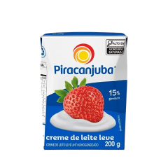 Creme de Leite UHT Homogeneizado Piracanjuba Caixa 200g