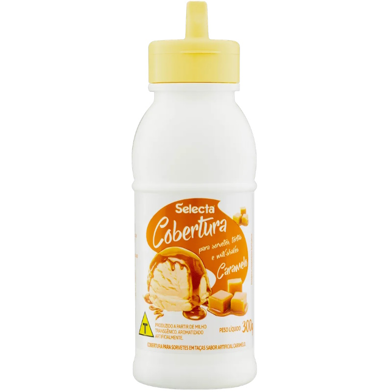 COBERTURA SORVETE SELECTA CAR - 1X1 300GR