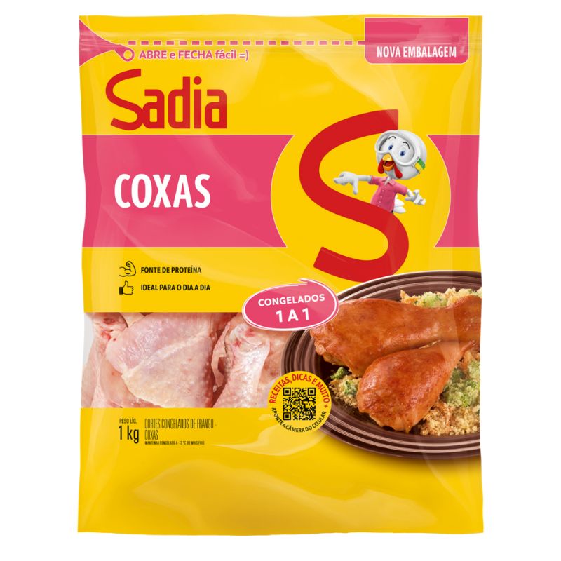 Coxas de frango Sadia 1KG