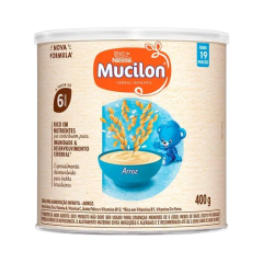 Cereal Infantil Arroz Nestlé Mucilon Lata 400g
