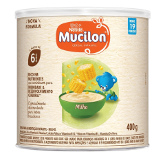 Cereal Infantil Milho Nestlé Mucilon Lata 400g