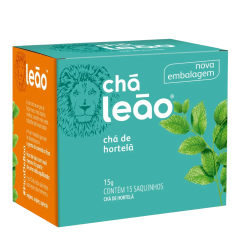 Chá Leão Sabor Hortelã 15 Sachês