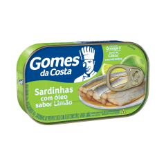 Sardinha com Óleo de Limão Gomes da Costa Lata 125g
