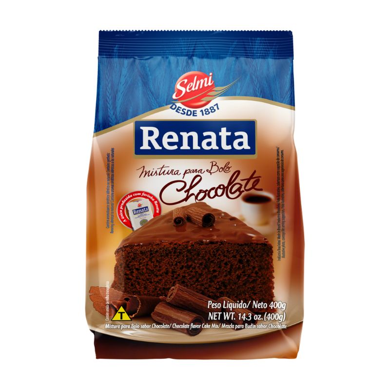 Mistura para Bolo RENATA sabor Chocolate 400g
