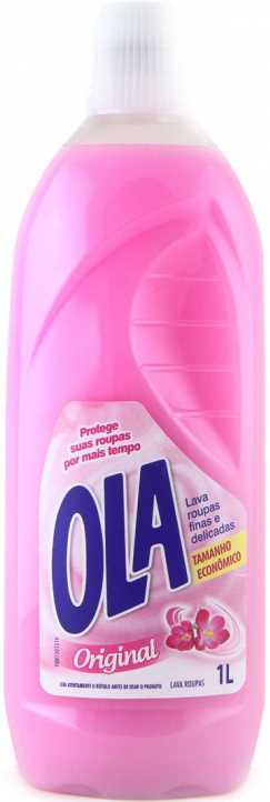 Lava-Roupas Líquido Roupas Delicadas Original Ola Frasco 1l