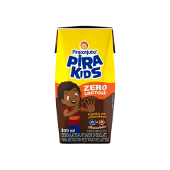 Bebida Láctea UHT Chocolate Piracanjuba Pirakids Caixa 200ml