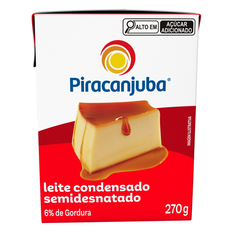 Leite Condensado Piracanjuba Caixa 270g