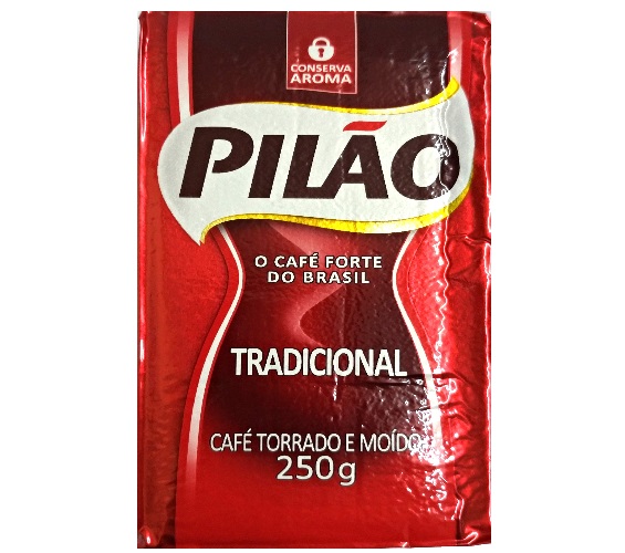 Café Torrado e Moído a Vácuo Tradicional Pilão Pacote 250g