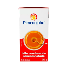 Leite Condensado Piracanjuba Caixa 395g