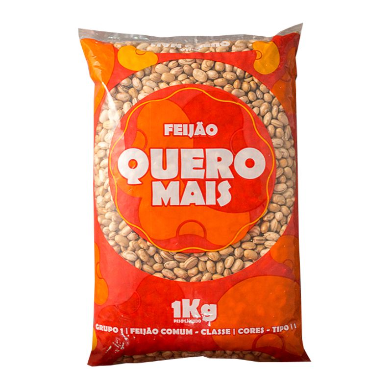 Feijão Carioca Tipo 1 QUERO MAIS 1kg