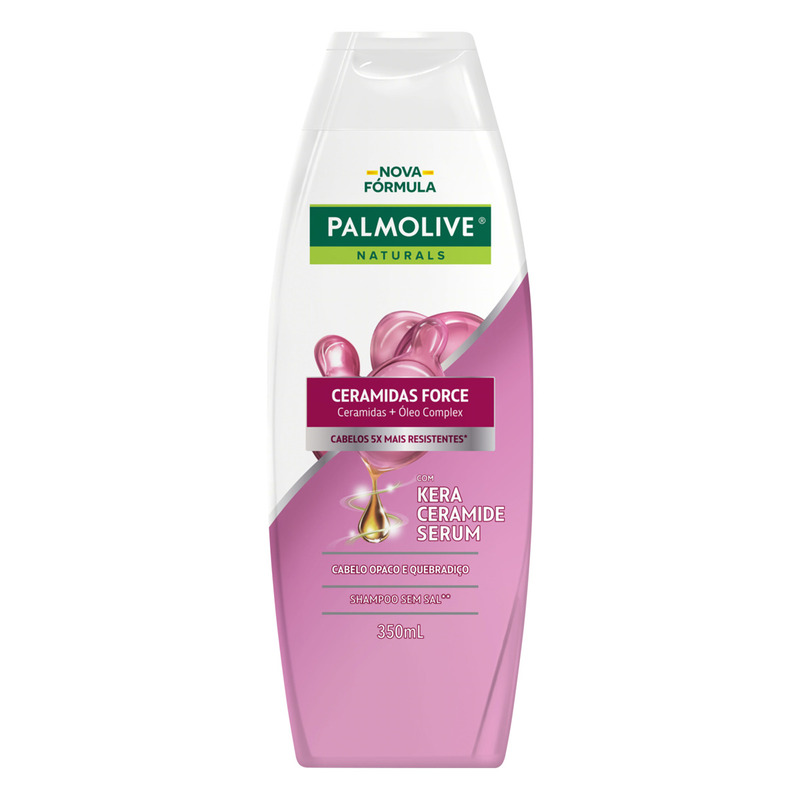 Shampoo Palmolive Naturals Ceramidas Force Frasco 350ml